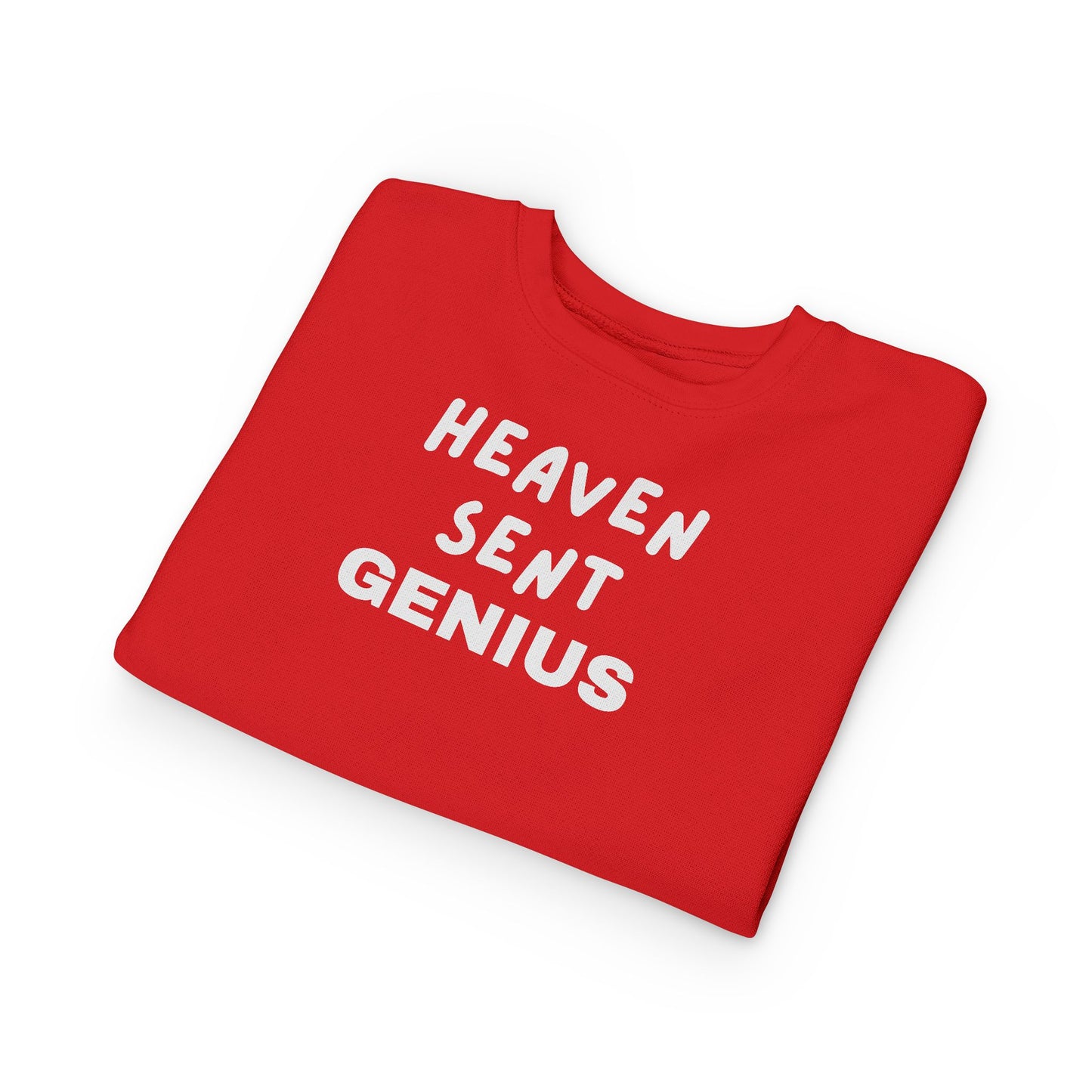 Heaven Sent Genius Toddler Sweatshirt - Cozy Kids Apparel