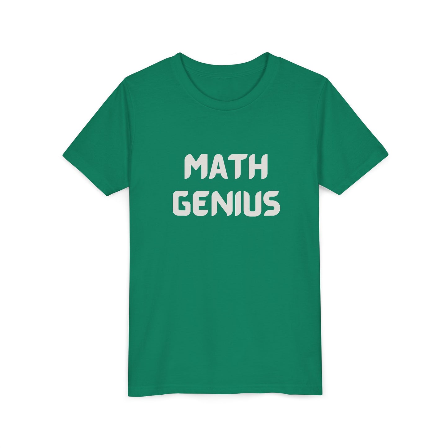 Math Genius Youth Tee - Perfect Gift for Students, Back to School Shirt, Educational Apparel, Cute Kids T-Shirt, Fun Learning Gift