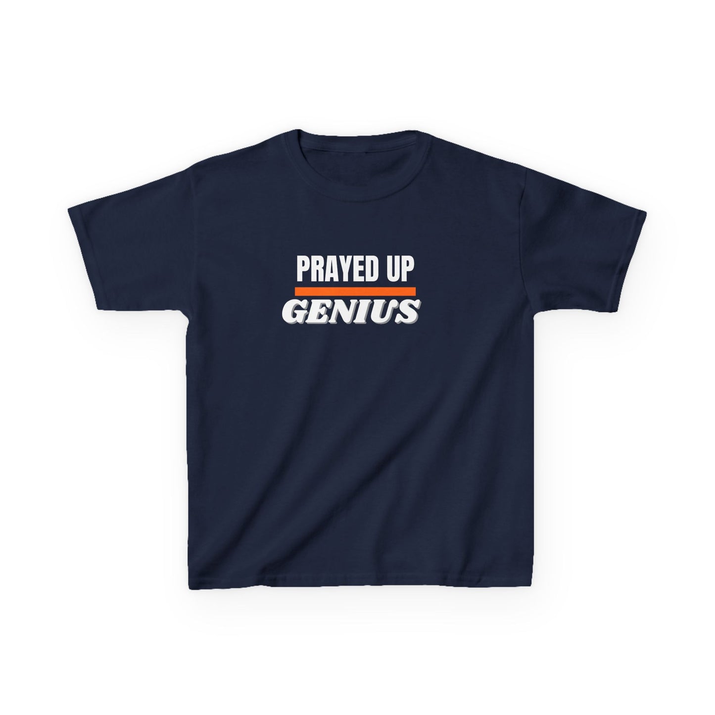 Prayed Up Genius Kids Tee