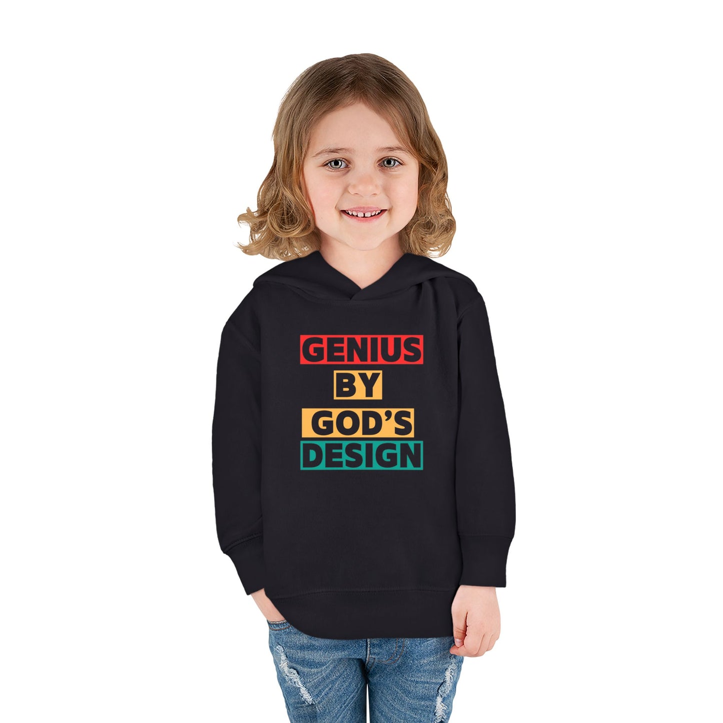 Genius By God's Design Toddler Pullover Fleece Hoodie