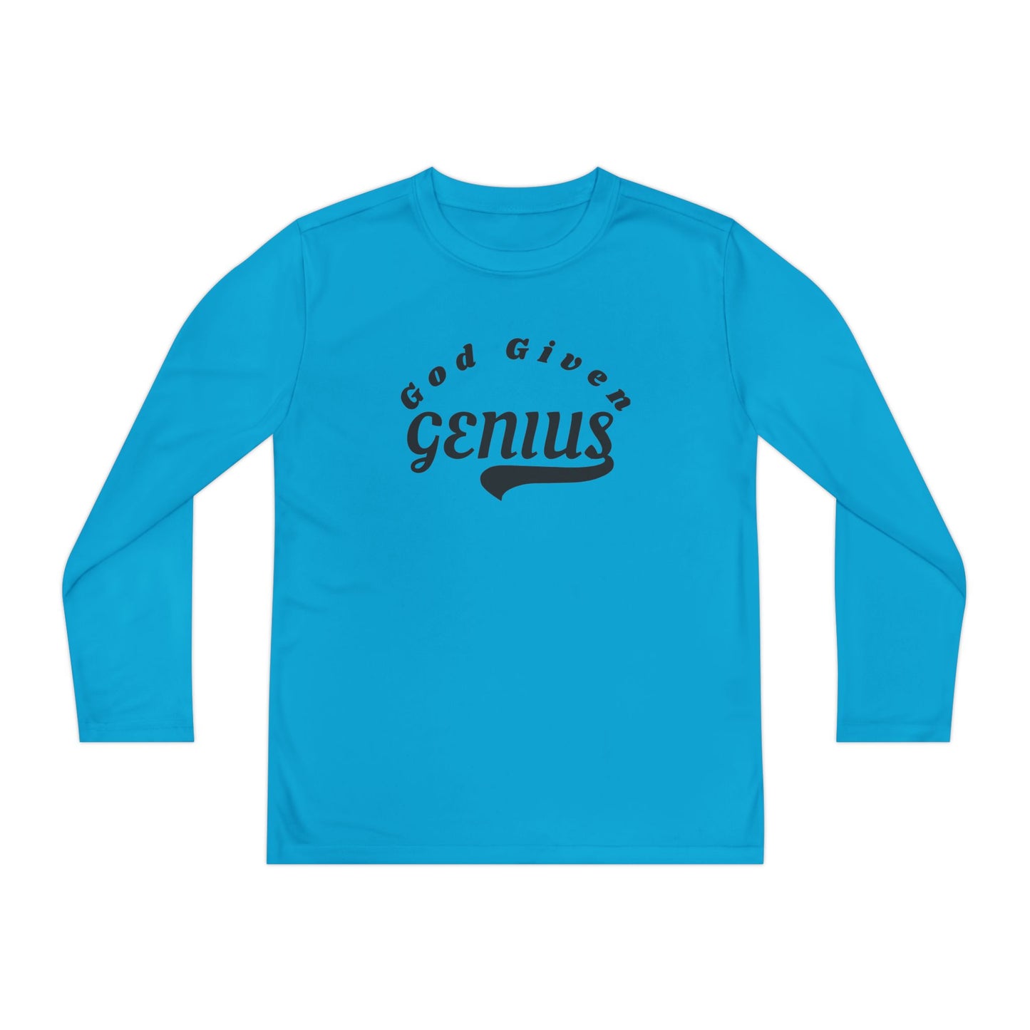 God Given Genius Youth Long Sleeve Tee - Stylish & Comfortable | Perfect for School & Play