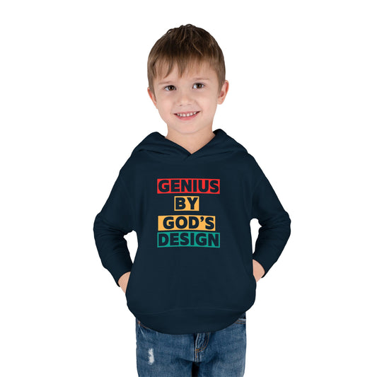 Genius By God's Design Toddler Pullover Fleece Hoodie