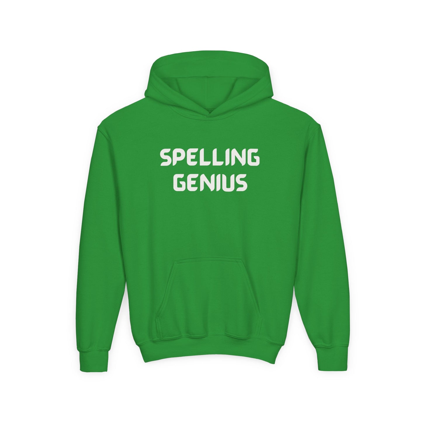 Spelling Genius Youth Hoodie | Cool Gift for Students, School Spirit, Birthday Present, Educational Wear, Comfortable Sweatshirt