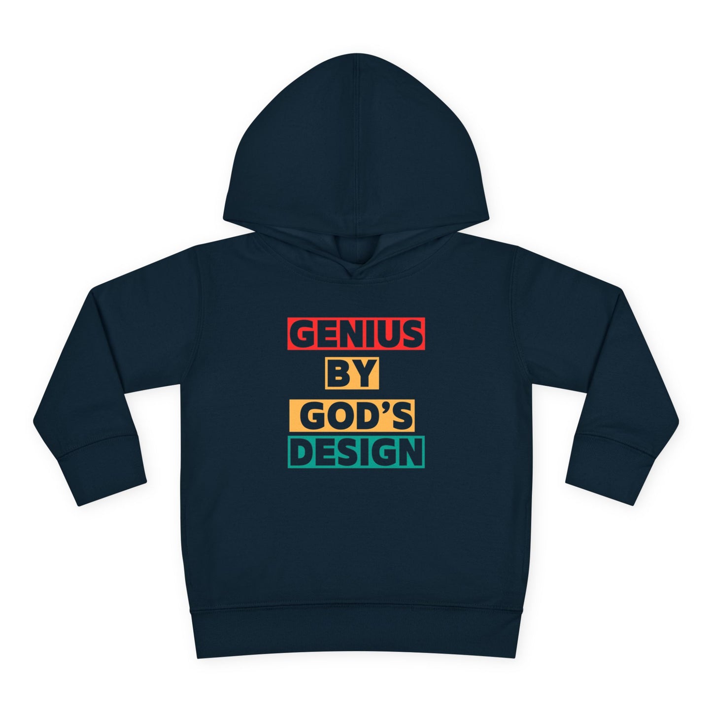 Genius By God's Design Toddler Pullover Fleece Hoodie