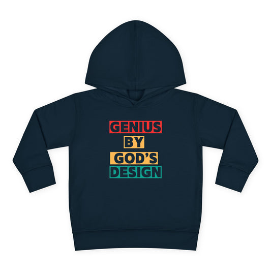 Genius By God's Design Toddler Pullover Fleece Hoodie