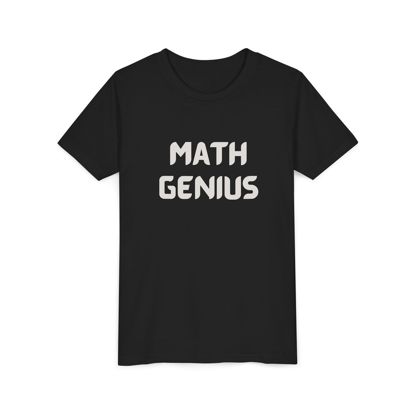 Math Genius Youth Tee - Perfect Gift for Students, Back to School Shirt, Educational Apparel, Cute Kids T-Shirt, Fun Learning Gift