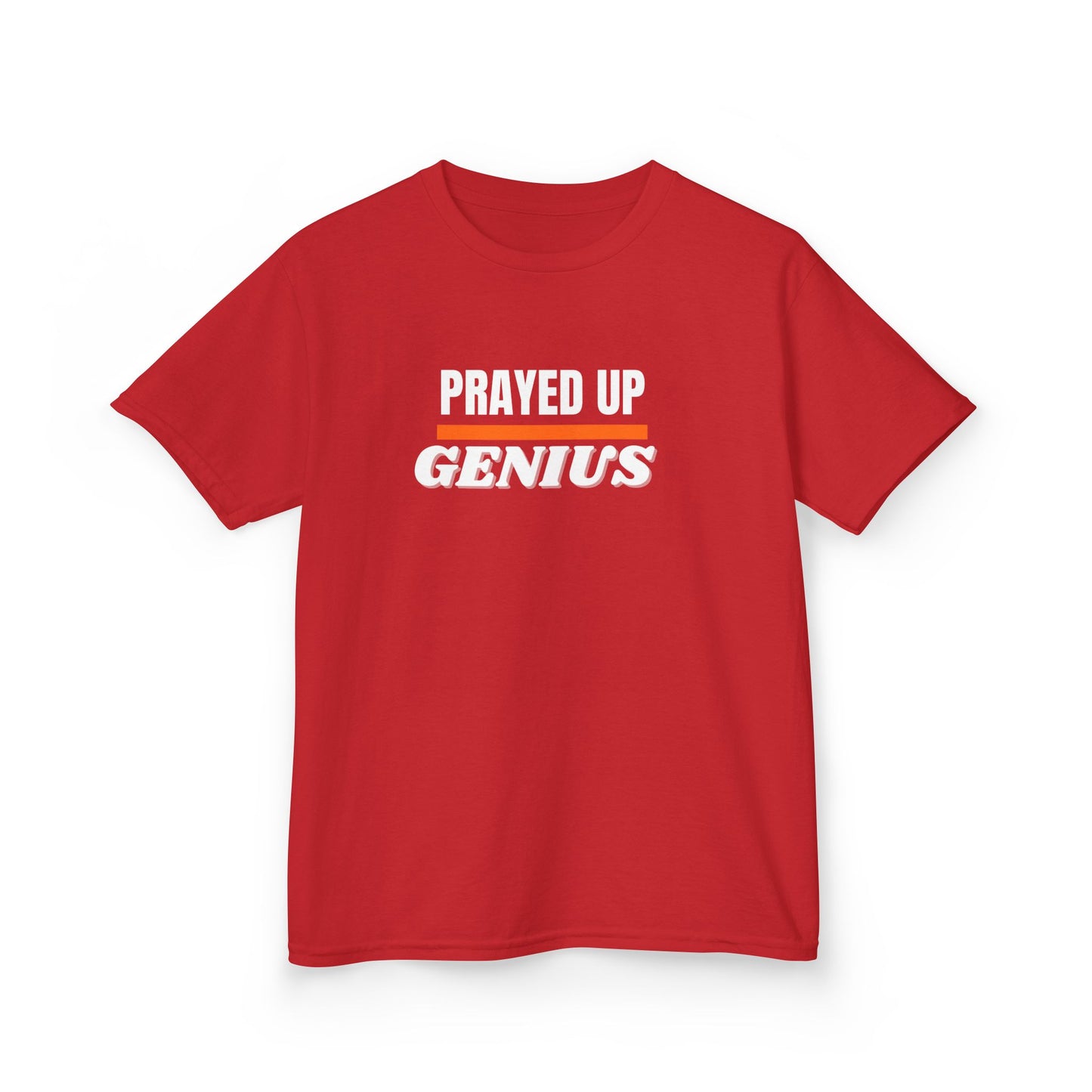 Prayed Up Genius Kids Tee