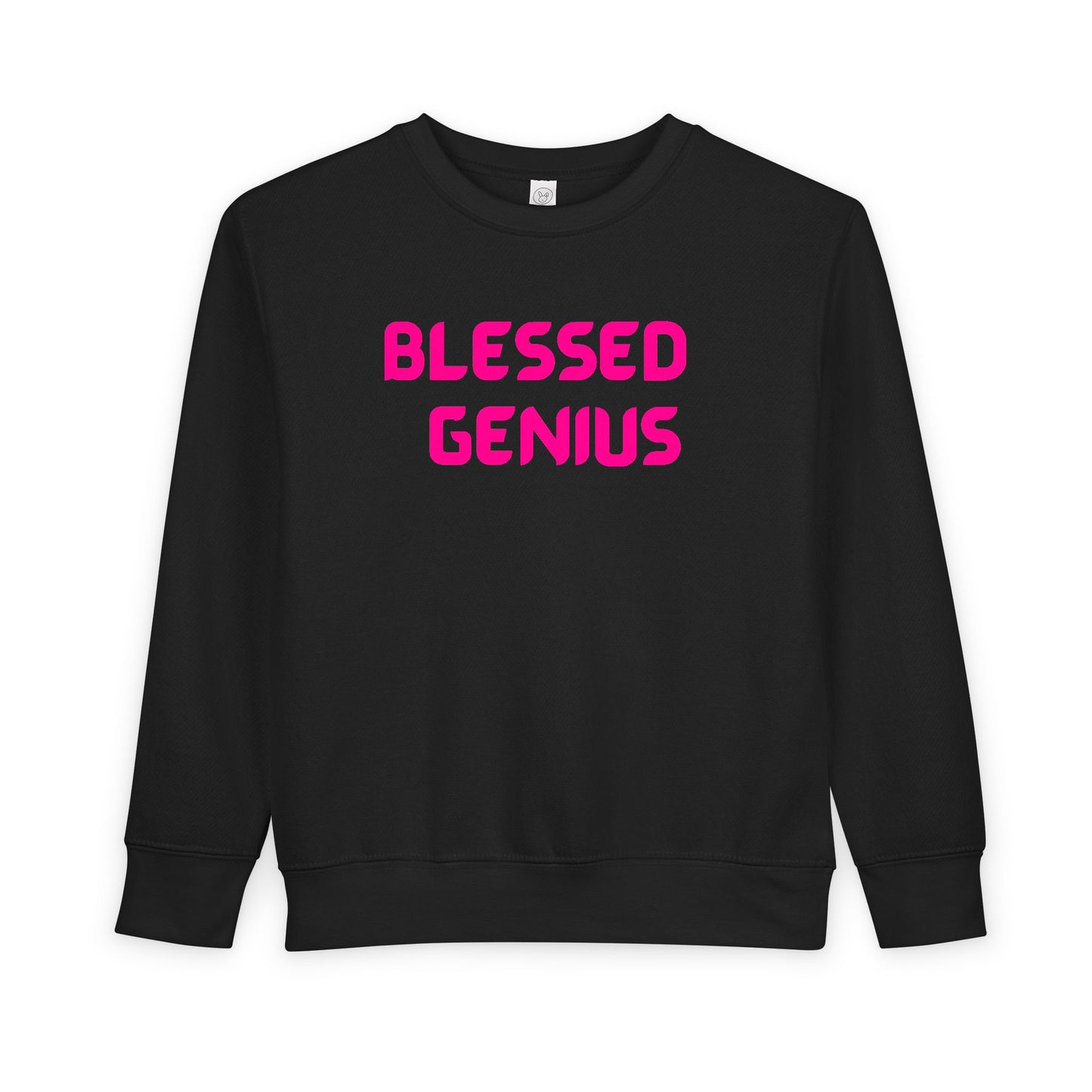 Toddler Sweatshirt - Blessed Genius, Kids Gift, Cute Toddler Apparel, Fun Children Clothes, Baby Shower Present