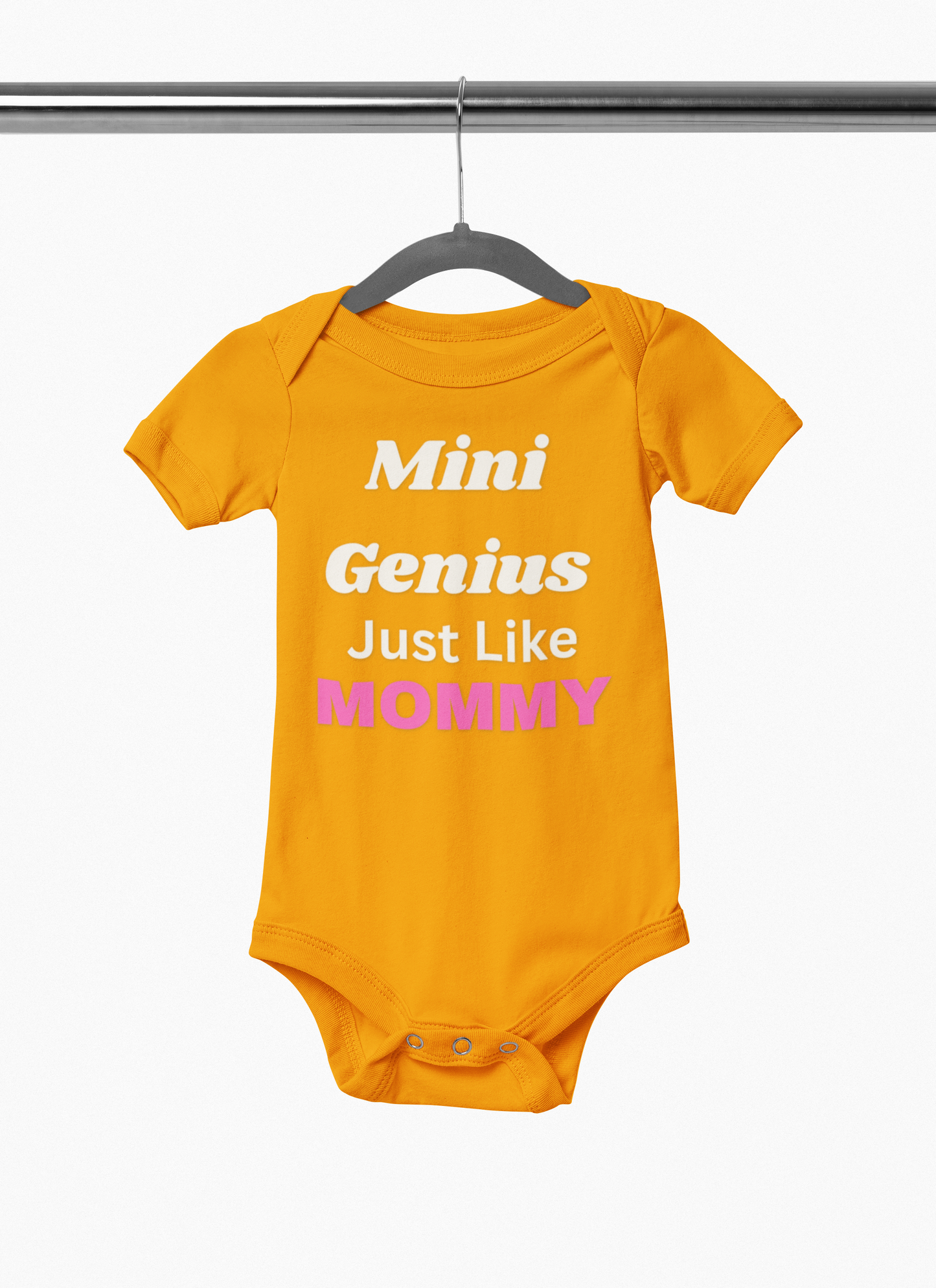 Infant Baby Bodysuit - Mini Genius Like Mommy, Cute Baby Gift, Toddler Outfit, Newborn Fashion, Baby Shower Idea