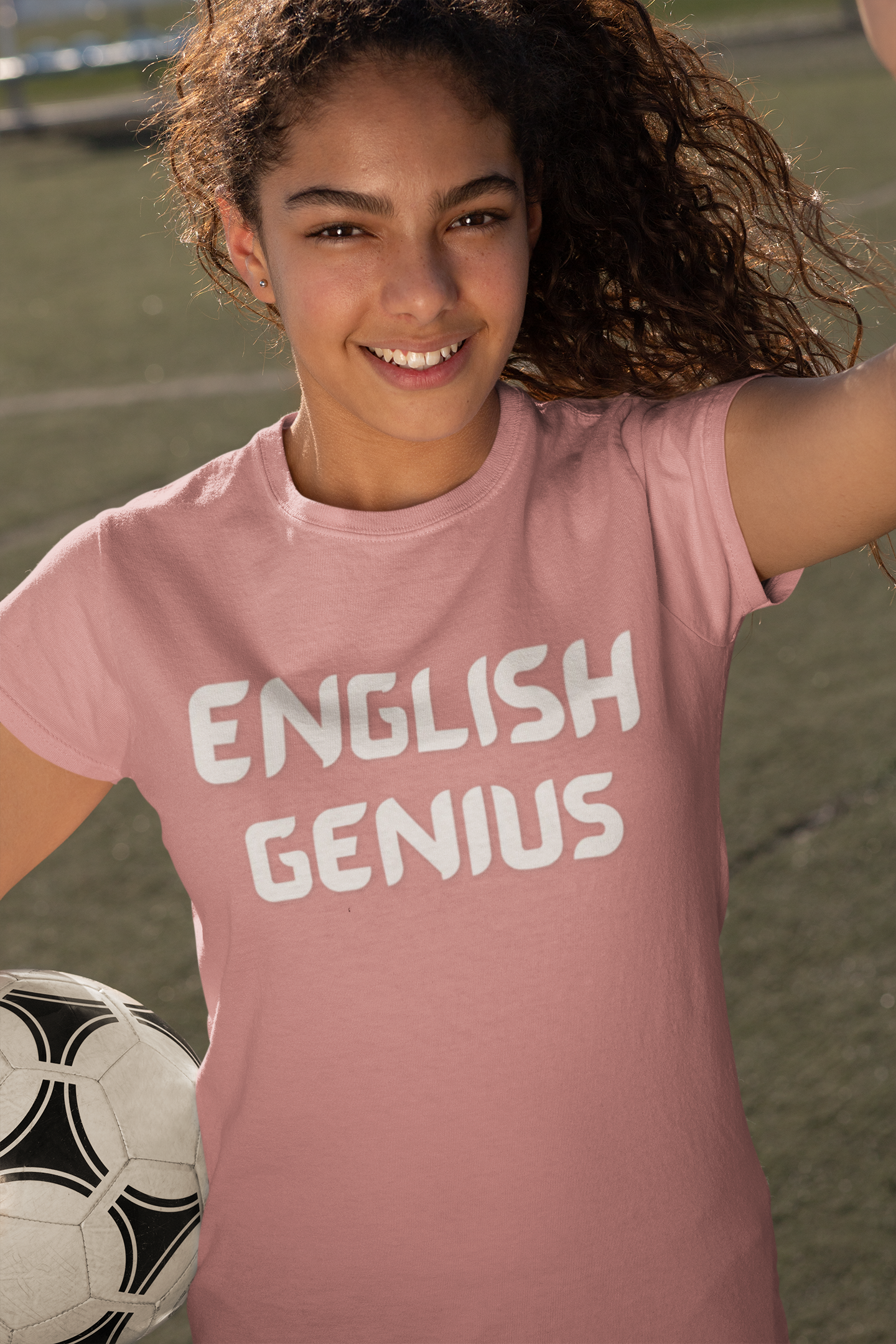 English Genius Youth Tee - Fun Educational T-Shirt, Gift for Kids, Back to School, Class Gift, Learning Merchandise