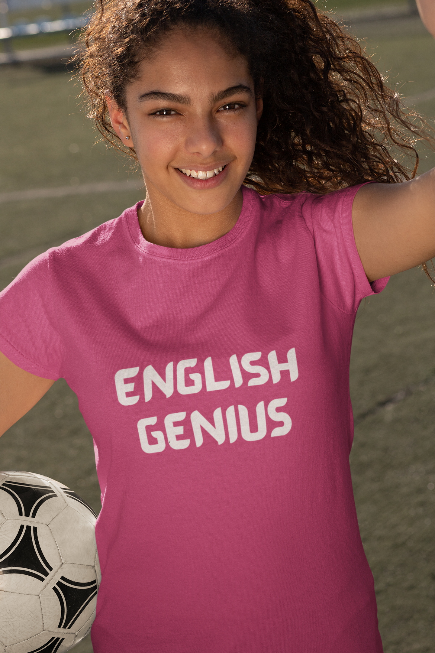 English Genius Youth Tee - Fun Educational T-Shirt, Gift for Kids, Back to School, Class Gift, Learning Merchandise