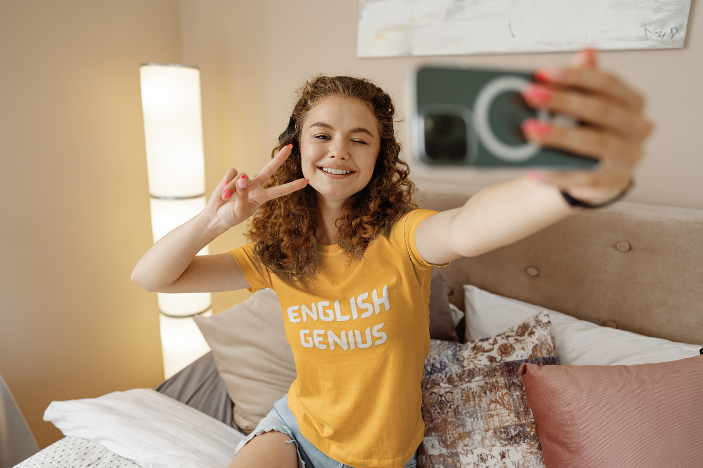 English Genius Youth Tee - Fun Educational T-Shirt, Gift for Kids, Back to School, Class Gift, Learning Merchandise