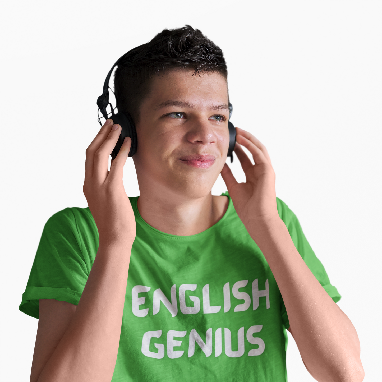 Kids English Genius Tee - Fun Learning Shirt, Children's Education Gift, Classroom Outfit, Back to School Apparel, Kids Statement T-Shirt