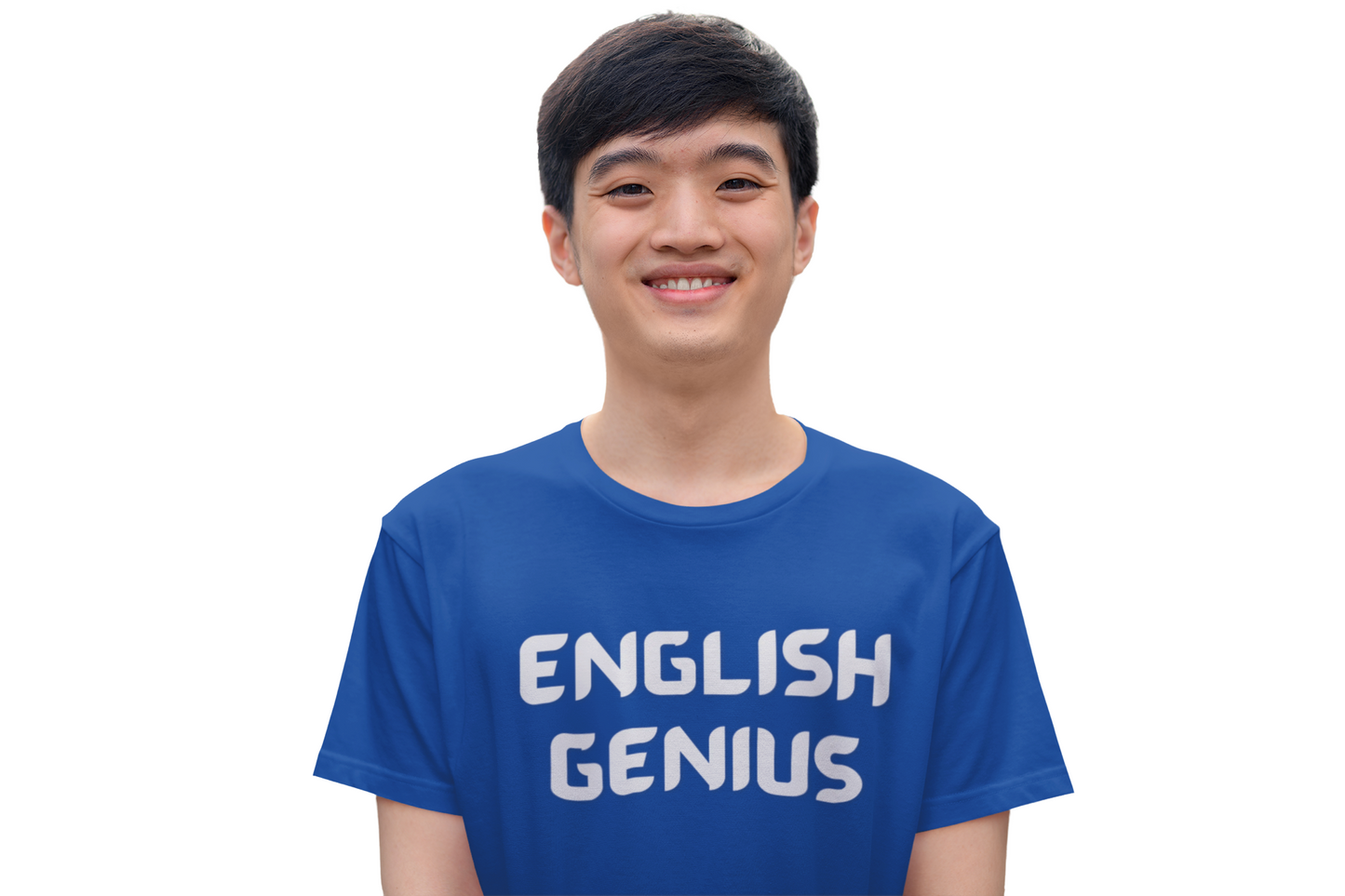 Kids English Genius Tee - Fun Learning Shirt, Children's Education Gift, Classroom Outfit, Back to School Apparel, Kids Statement T-Shirt