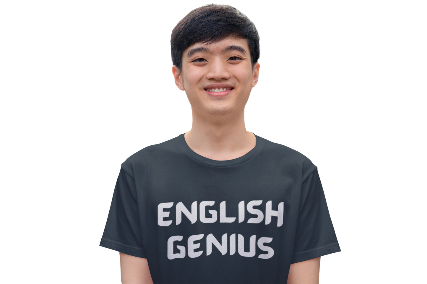 Kids English Genius Tee - Fun Learning Shirt, Children's Education Gift, Classroom Outfit, Back to School Apparel, Kids Statement T-Shirt