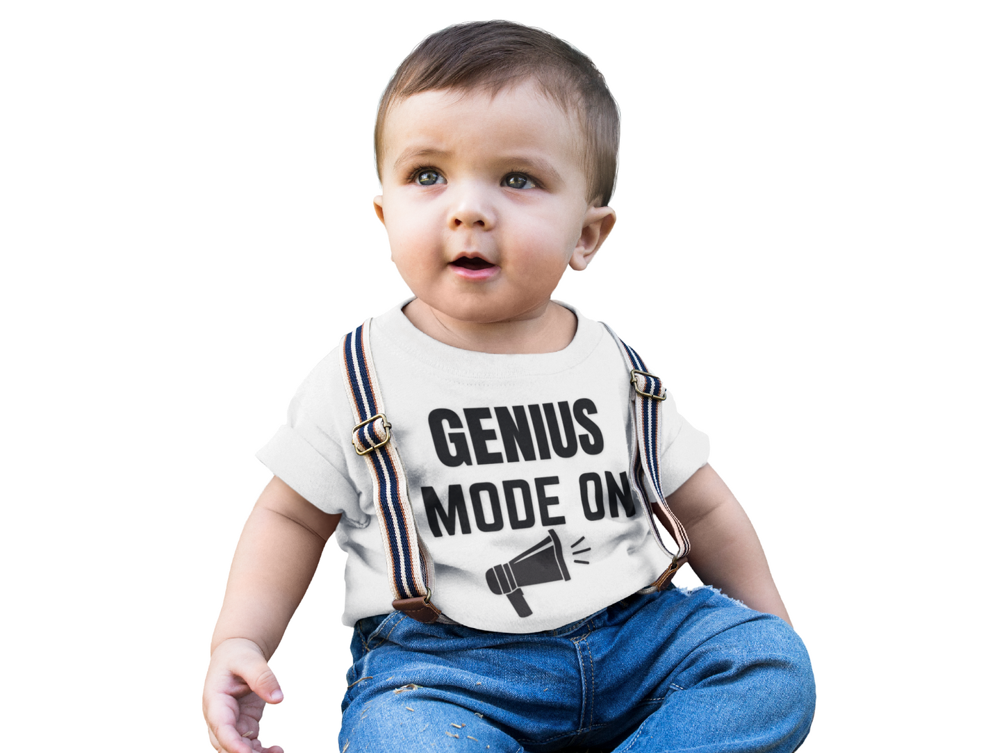 Genius Mode On Infant Tee - Cute Baby Shirt, Toddlers Gift, Baby Shower, Fun Kids Apparel, Nursery Clothes