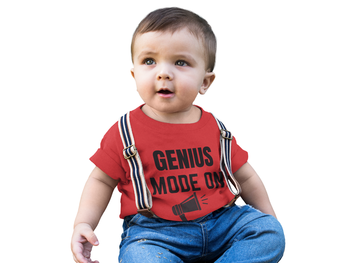 Genius Mode On Infant Tee - Cute Baby Shirt, Toddlers Gift, Baby Shower, Fun Kids Apparel, Nursery Clothes
