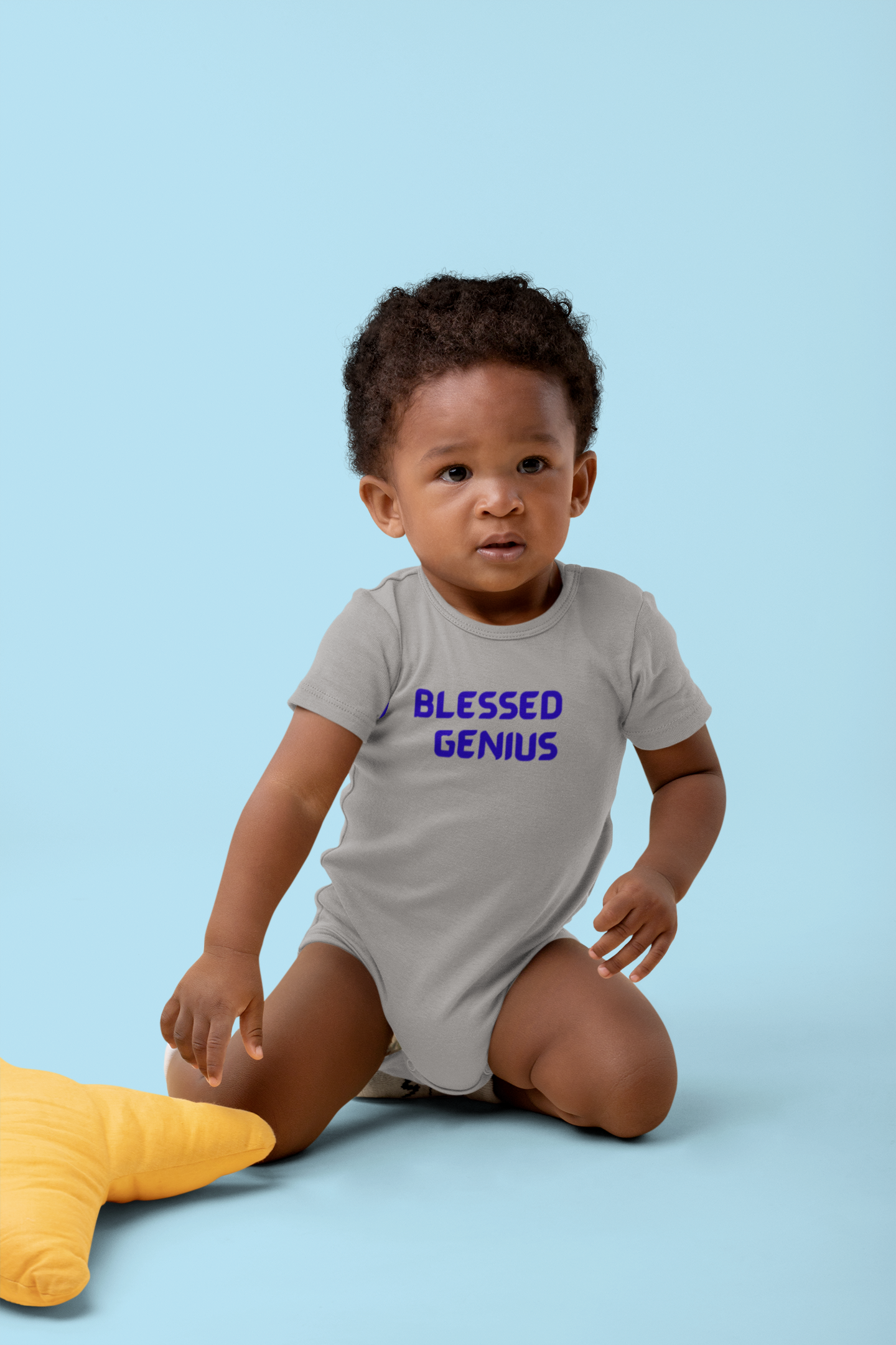 Blessed Genius Infant Bodysuit, Baby Shower Gift, Cute Newborn Outfit, Funny Baby Clothes, First Birthday, Personalized Baby Wear