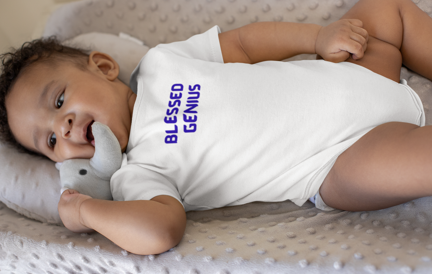 Blessed Genius Infant Bodysuit, Baby Shower Gift, Cute Newborn Outfit, Funny Baby Clothes, First Birthday, Personalized Baby Wear