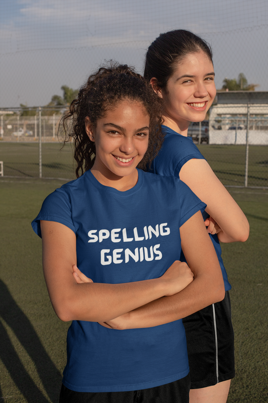 Youth Tee - Spelling Genius Shirt for Kids, Perfect Gift for Birthdays, School Events, Holidays, Fun and Casual Outfits