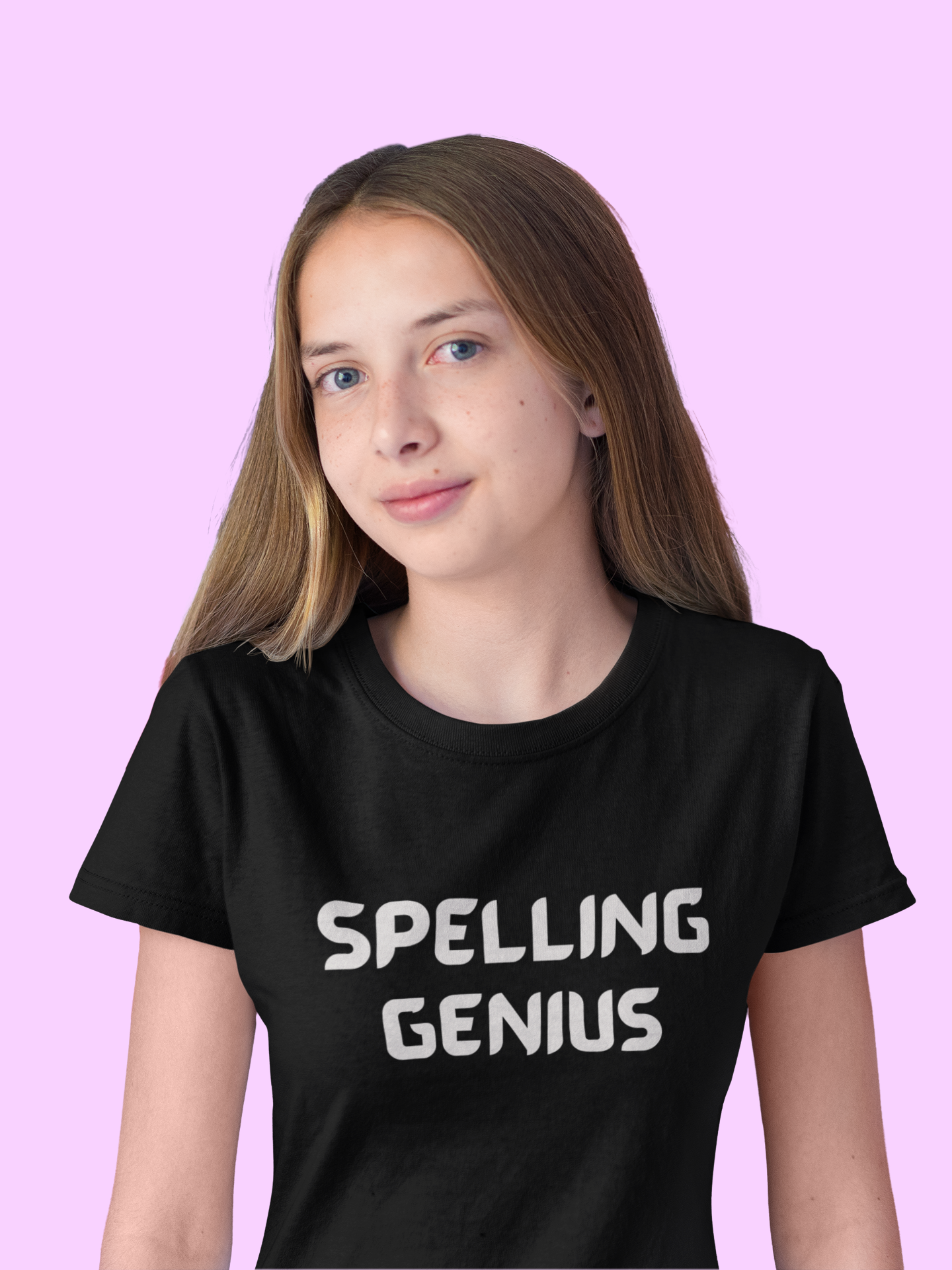 Youth Tee - Spelling Genius Shirt for Kids, Perfect Gift for Birthdays, School Events, Holidays, Fun and Casual Outfits