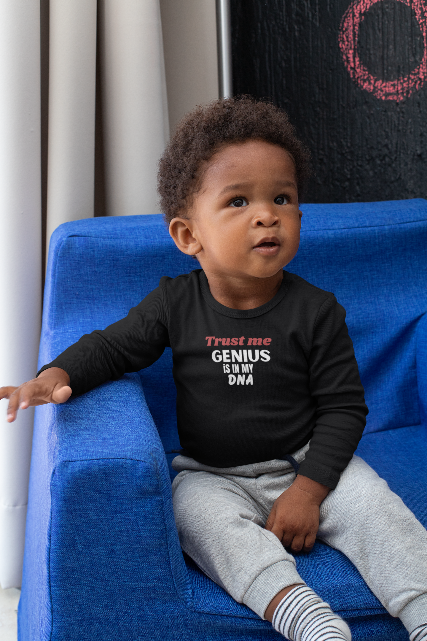 Genius In My DNA Infant Bodysuit, Funny Baby Outfit, Newborn Gift, Baby Shower Present, Cute Baby Clothes