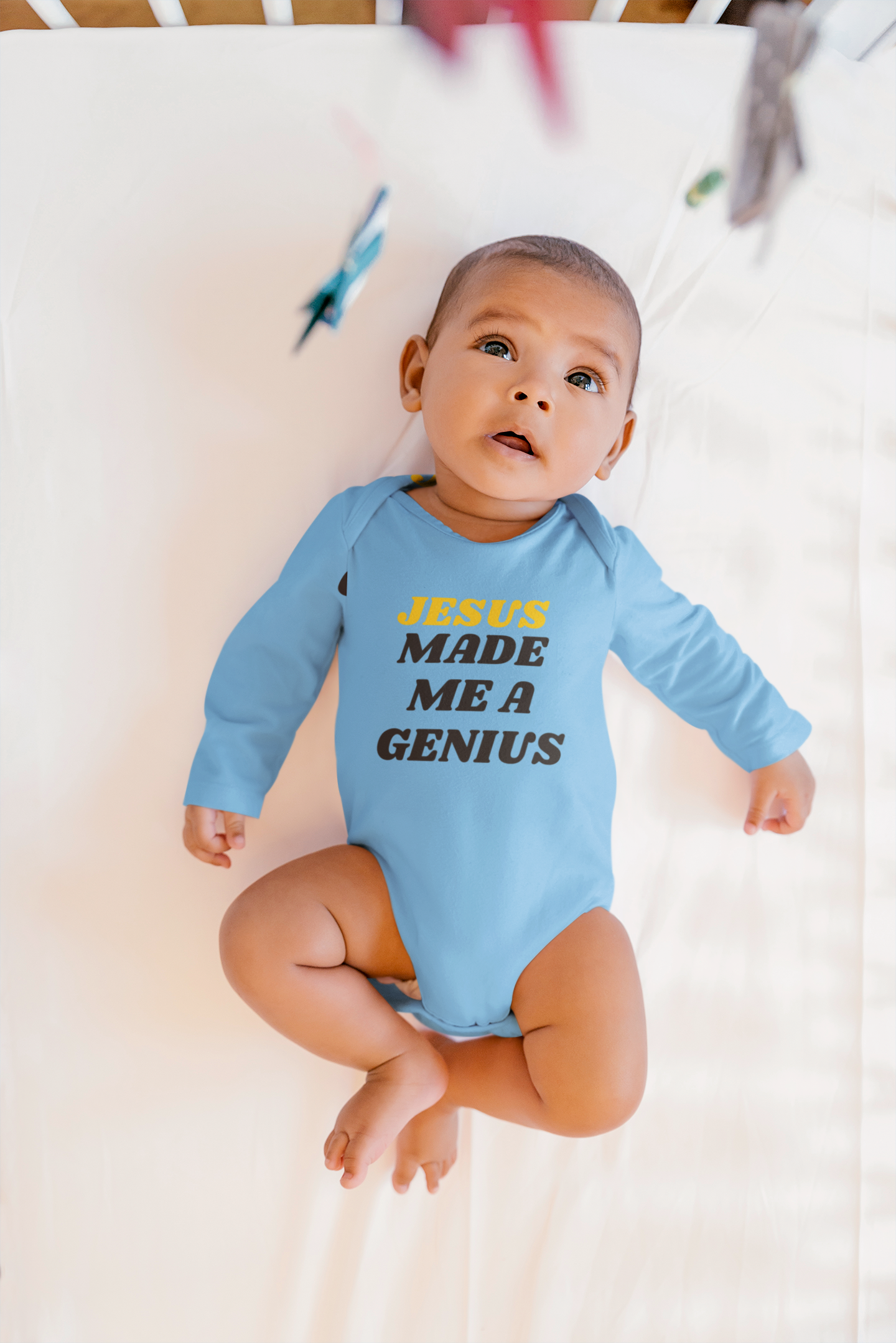 God Given Genius Infant Long Sleeve Bodysuit