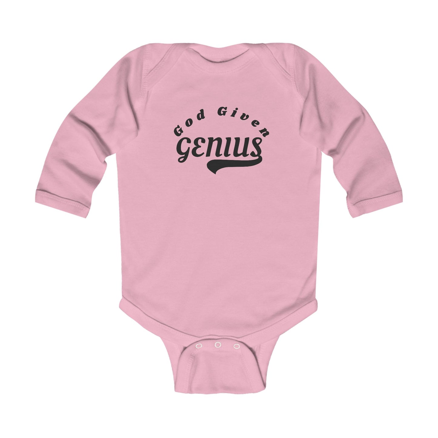God Given Genius Infant Long Sleeve Bodysuit