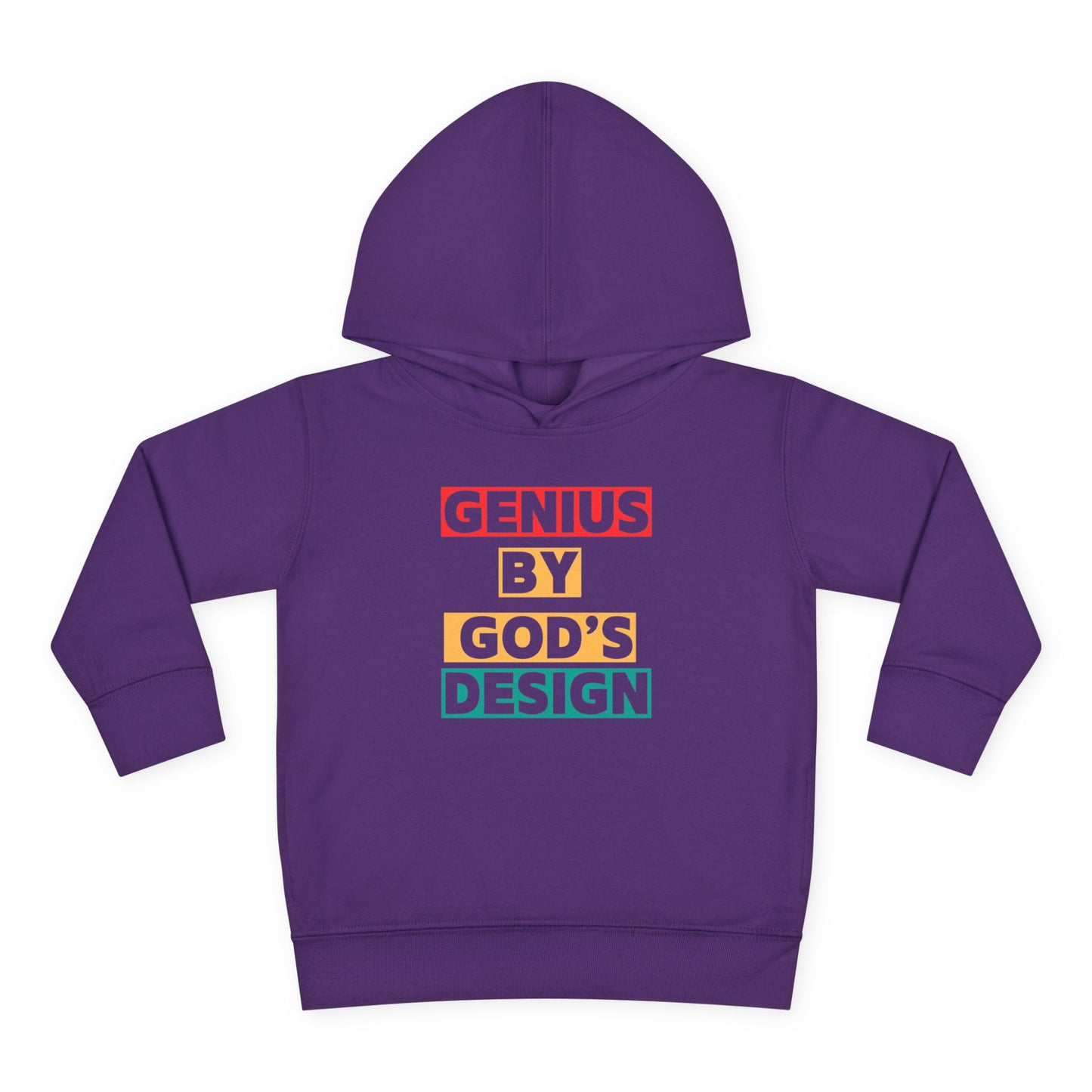 Genius By God's Design Toddler Pullover Fleece Hoodie