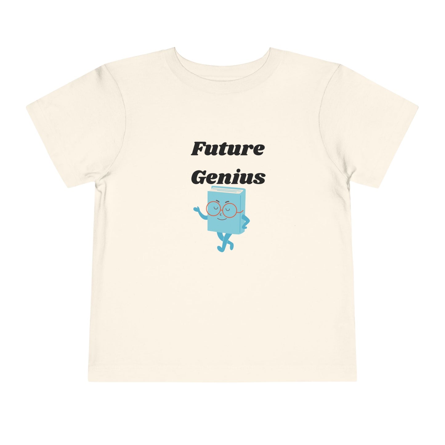 Future Genius Toddler Tee | Cute Child T-Shirt, Birthday Gift for Kids, Educational Apparel, Fun Playwear, Summer Outfit