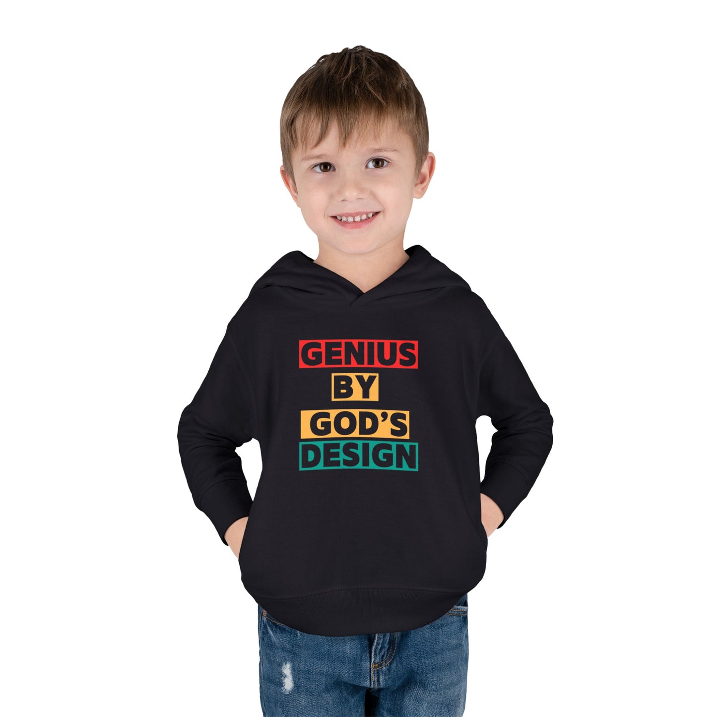 Genius By God's Design Toddler Pullover Fleece Hoodie