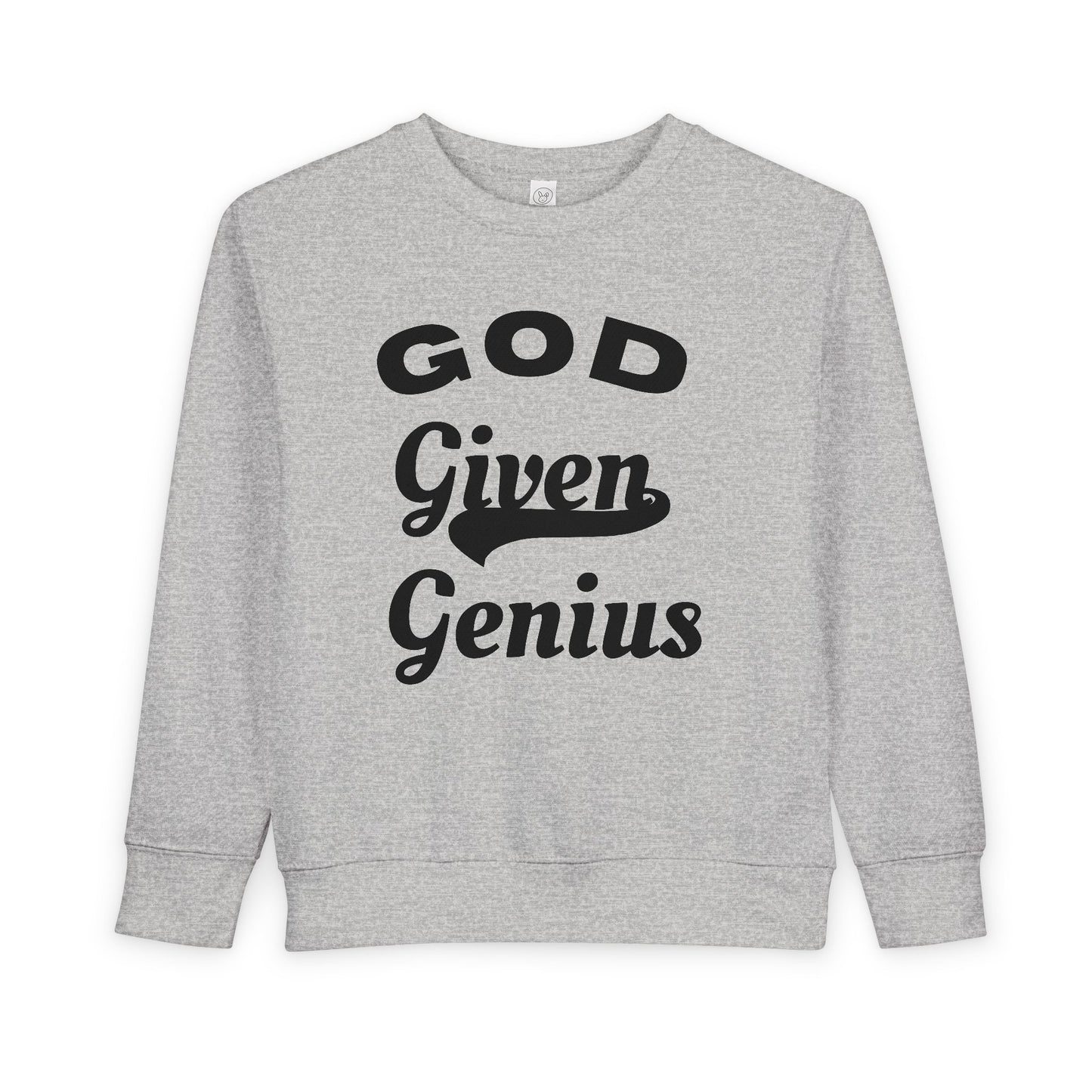 Toddler Sweatshirt, God Given Genius, Cute Kids Apparel, Baby Gift, Motivational Clothing, Fun Toddler Outfit, Inspirational Toddler [...]