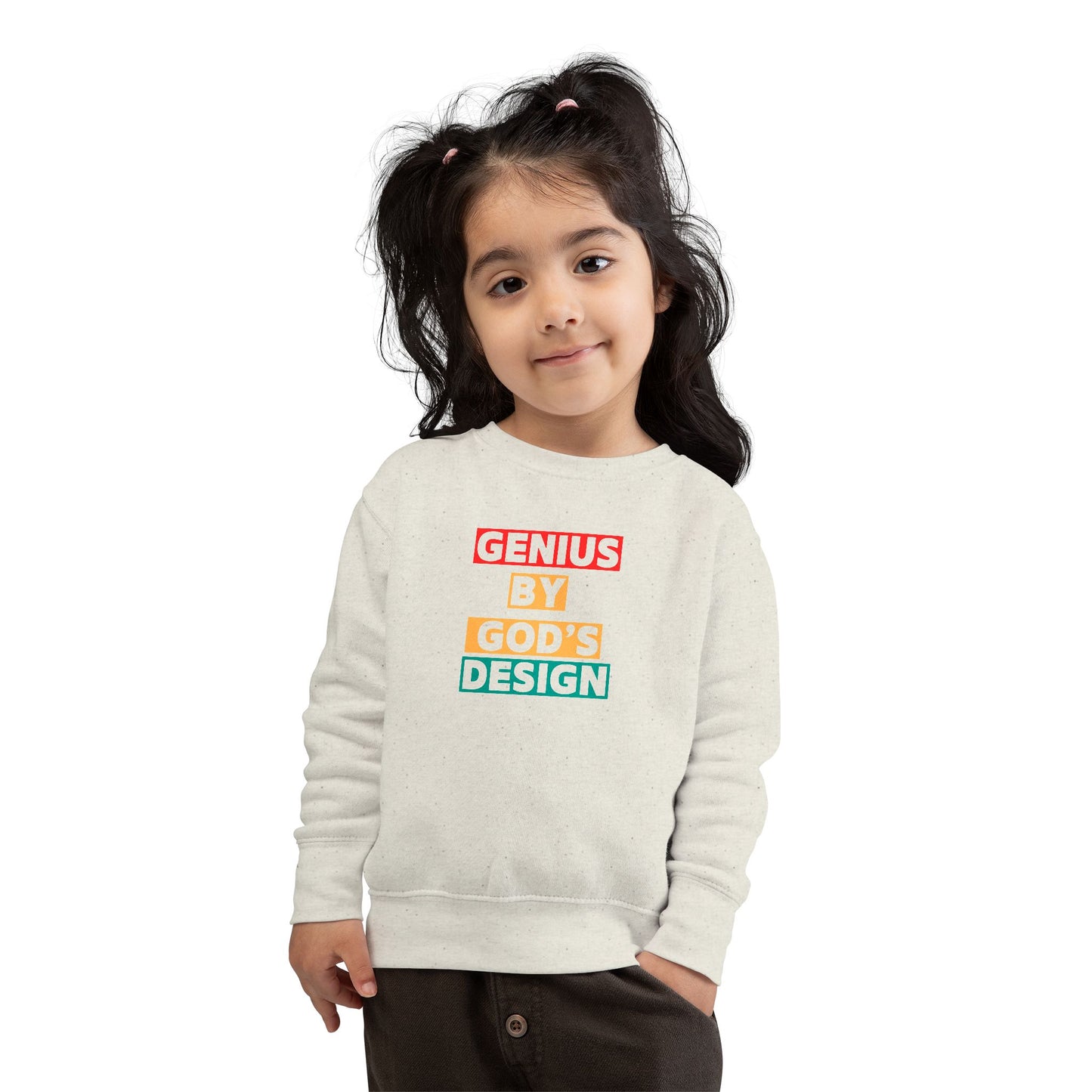Genius by God's Design Toddler Sweatshirt