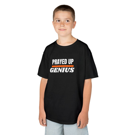 Prayed Up Genius Kids Tee