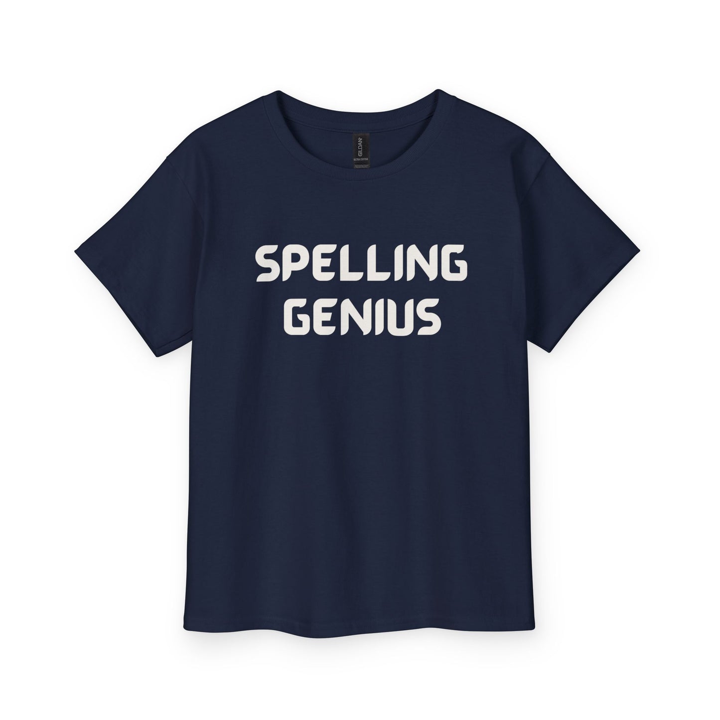 Youth Tee - Spelling Genius Shirt for Kids, Perfect Gift for Birthdays, School Events, Holidays, Fun and Casual Outfits