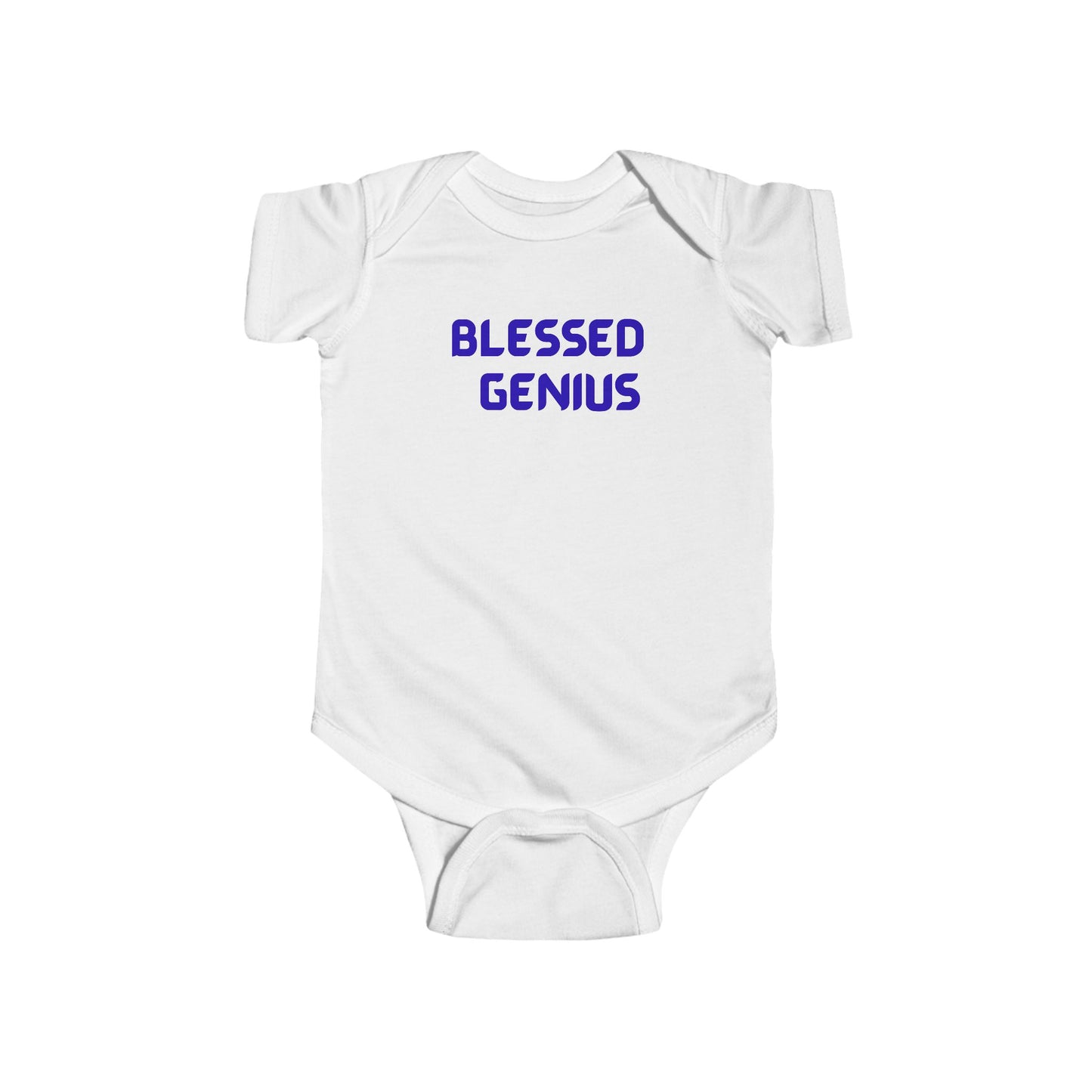 Blessed Genius Infant Bodysuit, Baby Shower Gift, Cute Newborn Outfit, Funny Baby Clothes, First Birthday, Personalized Baby Wear