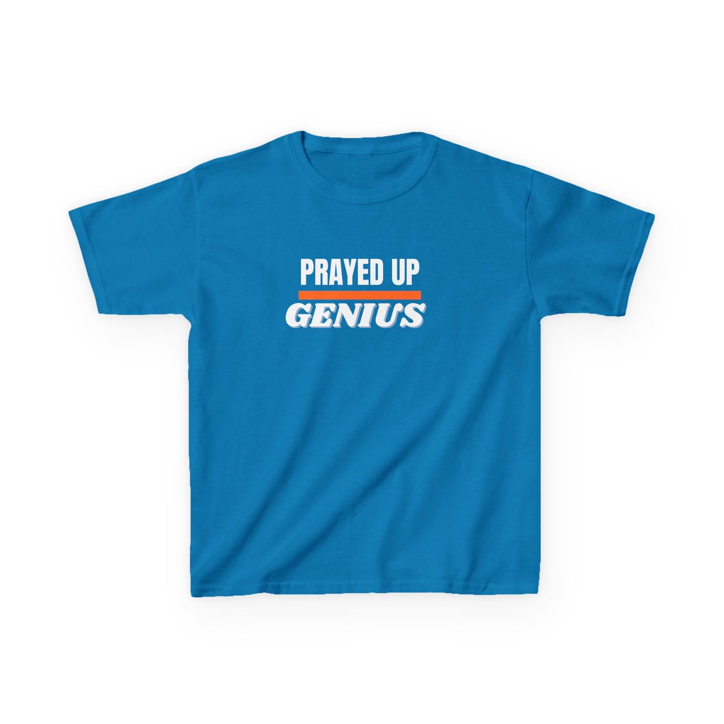 Prayed Up Genius Kids Tee